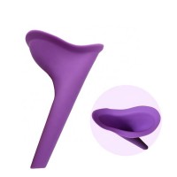 Portable Travel Pee Silicone Women Urine Funnel Urination Device for Female Urination