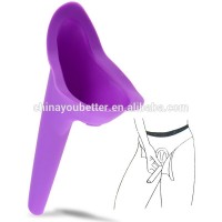 Female Urine Funnel Easy Lady Urinals Soft Silicone Standing Urinals Women Urine Funnel