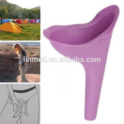 Travel Portable Female Urinal Women Pee Camping Urination Funnel Potty Toilet