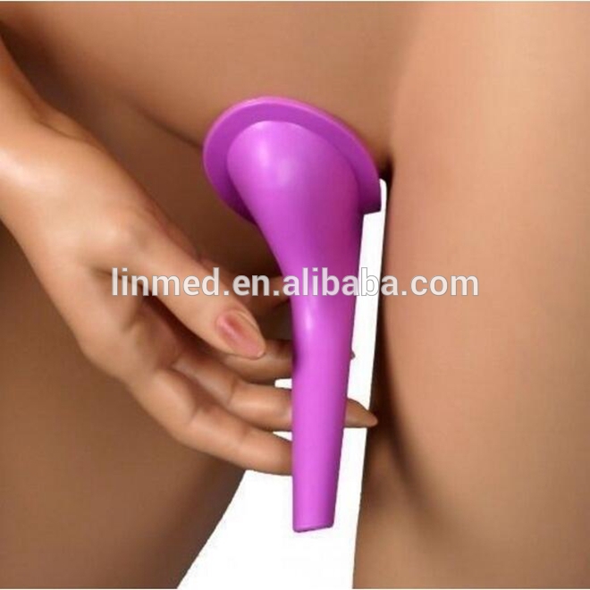 Outdoor Travelling stand up pee Womans Female Portable Hygienic Funnel Urine